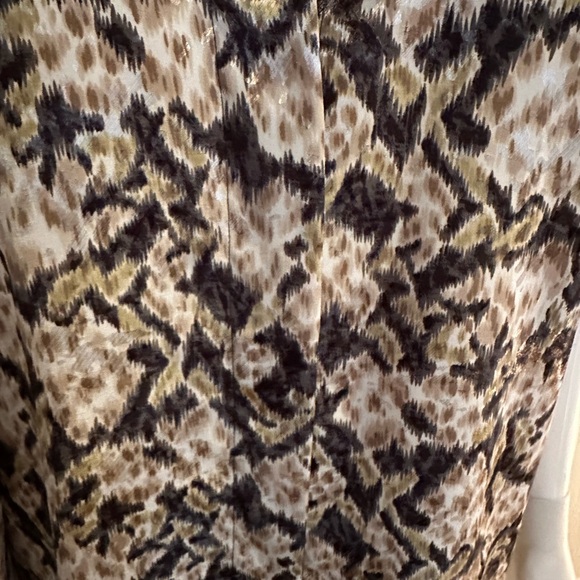 Vintage 1980’s LA CHINE CLASSIC By Galinda Wang Gold Tie Neck Blouse Size 10 - Picture 7 of 7